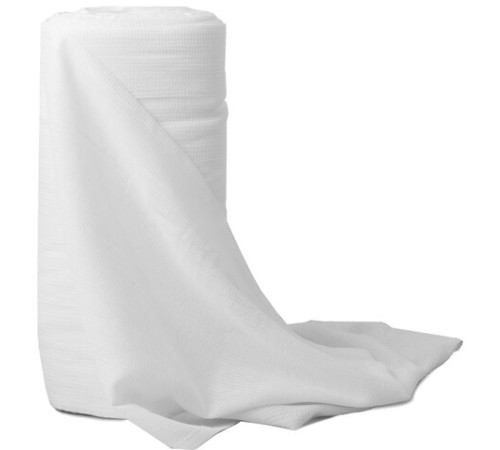 Полотно ВАФЕЛЬНОЕ, отбеленное, рулон 0,4х50 м, плотность 100 (±10) г/м2, в пакете, LAIMA, 607522