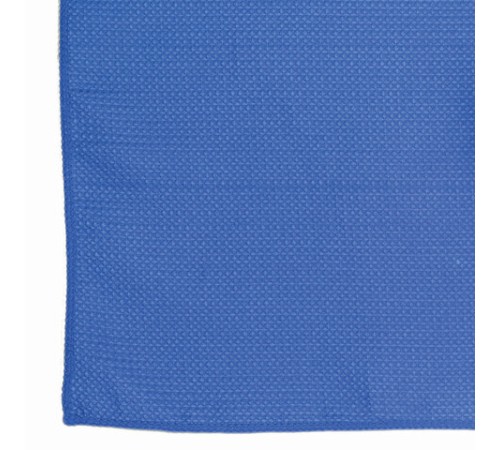 Салфетки из МИКРОФИБРЫ ВАФЕЛЬНОЙ универсальные 40х60 см, КОМПЛЕКТ 2 шт., голубые 200 г/м2, LAIMA, 607580