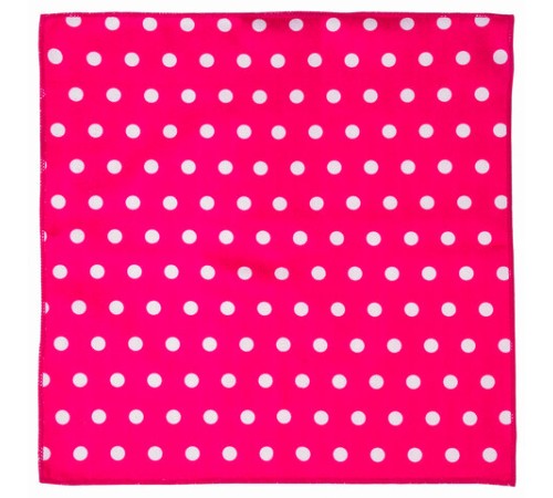 Салфетка из МИКРОФИБРЫ универсальная, 40х40 см, горошек, 250 г/м2, LAIMA, 607582