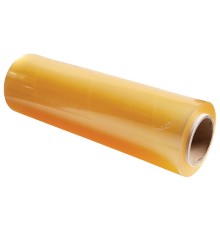 Пленка пищевая ПВХ, 40 см х 900 м, ДЫШАЩАЯ, толщина 9 мкм, сырье из Южной Кореи, 607603