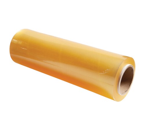 Пленка пищевая ПВХ, 40 см х 900 м, ДЫШАЩАЯ, толщина 9 мкм, сырье из Южной Кореи, 607603