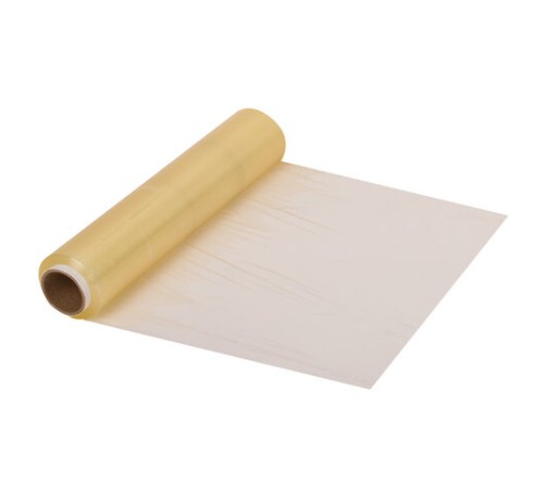 Пленка пищевая ПВХ, 30 см х 200 м, ДЫШАЩАЯ, толщина 7 мкм, сырье из Южной Кореи, 607604