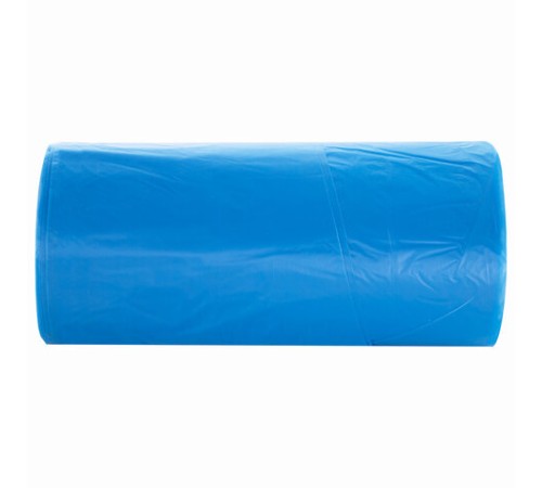 Мешки для мусора с ручками LAIMA ULTRA 35 л, синие 30 шт., прочные, ПНД 10 мкм, 50х54 см, 607683