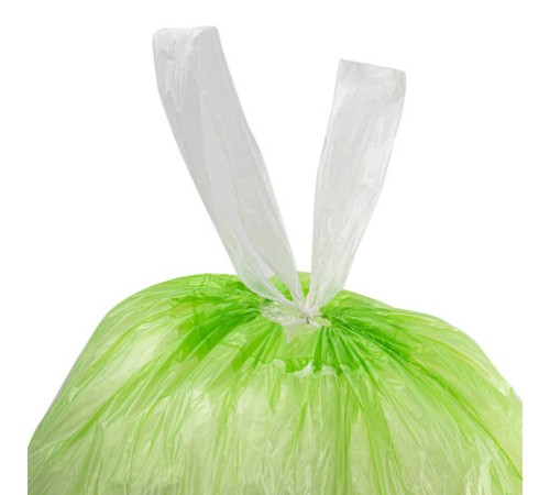 Мешки для мусора биоразлагаемые с завязками LAIMA 