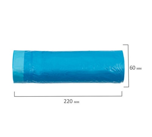 Мешки для мусора с завязками LAIMA 