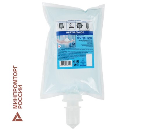 Картридж с жидким мылом-пеной одноразовый (Система S4), 