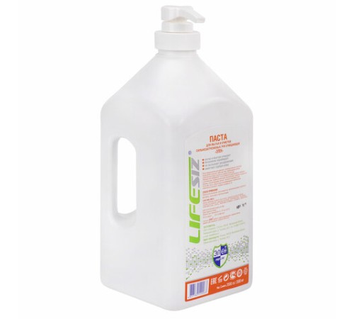 Паста очищающая для рук, 2 л, ЭЛЕН, от сильных загрязнений (жир, битум, строительные смеси)