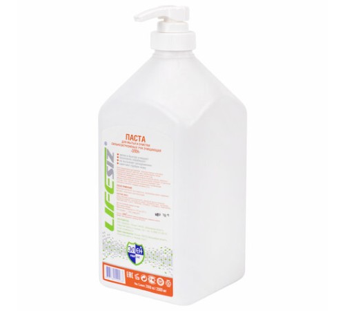 Паста очищающая для рук, 2 л, ЭЛЕН, от сильных загрязнений (жир, битум, строительные смеси)