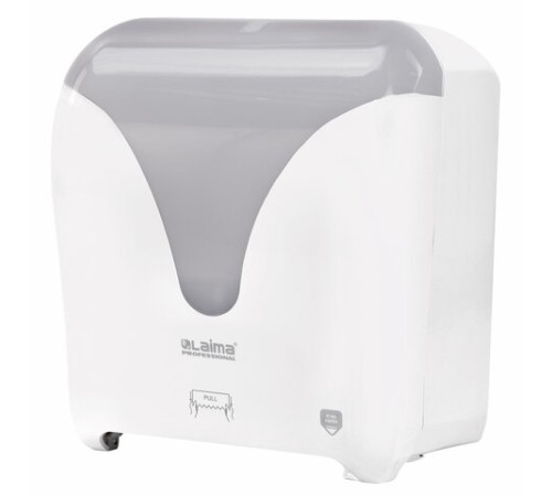 Диспенсер для полотенец в рулонах с автоотрезом листа EXTRA LAIMA PROFESSIONAL, (Система H1), 607765, 303052