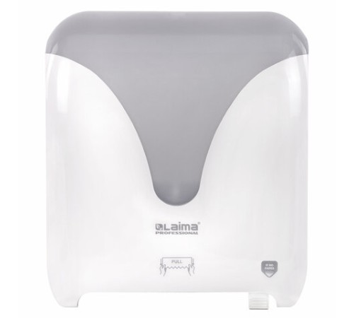 Диспенсер для полотенец в рулонах с автоотрезом листа EXTRA LAIMA PROFESSIONAL, (Система H1), 607765, 303052