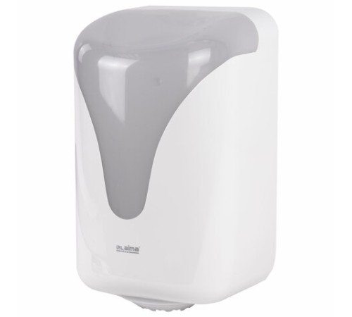 Диспенсер для полотенец с центральной вытяжкой EXTRA LAIMA PROFESSIONAL, (M1/M2), белый, ABS, 607766, 303210