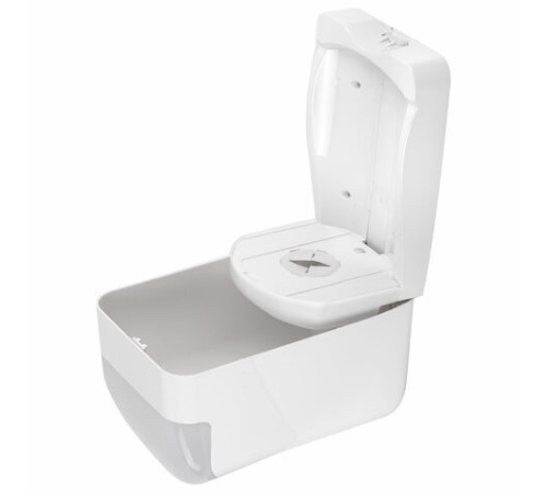 Диспенсер для полотенец с центральной вытяжкой EXTRA LAIMA PROFESSIONAL, (M1/M2), белый, ABS, 607766, 303210