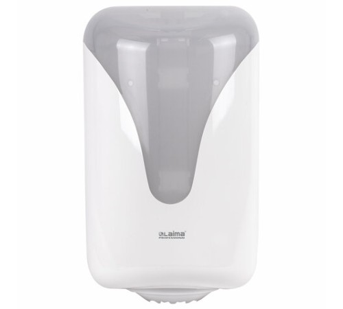 Диспенсер для полотенец с центральной вытяжкой EXTRA LAIMA PROFESSIONAL, (M1/M2), белый, ABS, 607766, 303210