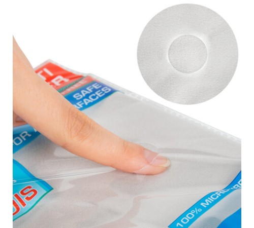 Салфетка из ИСКУССТВЕННОЙ ЗАМШИ, КОМПЛЕКТ 2 шт., 30х30 см, АВТО/ДОМ, 