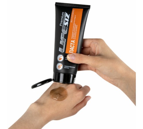 Паста очищающая для кожи 200 мл LIFESIZ от загрязнений (жир, масло, смазки, стройсмеси)