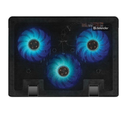 Подставка для ноутбука DEFENDER NS-501, 15,6-17", 2 USB, 3 вентилятора, 29501 Подставка для ноутбука DEFENDER NS-501, 15,6-17", 2 USB, 3 вентилятора, 29501