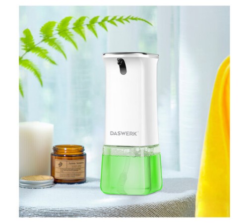 Сенсорный бесконтактный дозатор для жидкого МЫЛА-ПЕНЫ, 350 мл, DASWERK (ДАСВЕРК), 607844