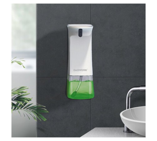 Сенсорный бесконтактный дозатор для жидкого МЫЛА-ПЕНЫ, 350 мл, DASWERK (ДАСВЕРК), 607844