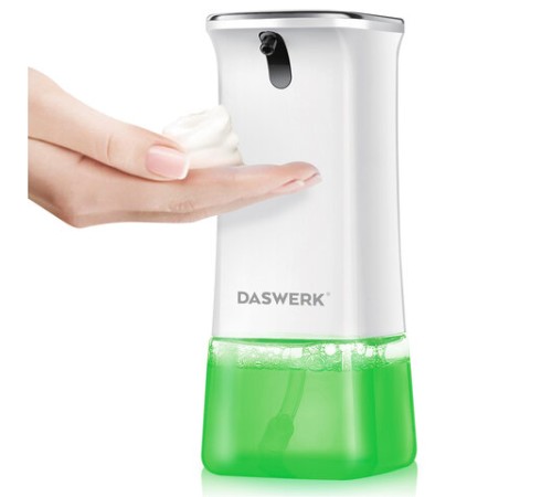 Сенсорный бесконтактный дозатор для жидкого МЫЛА-ПЕНЫ, 350 мл, DASWERK (ДАСВЕРК), 607844