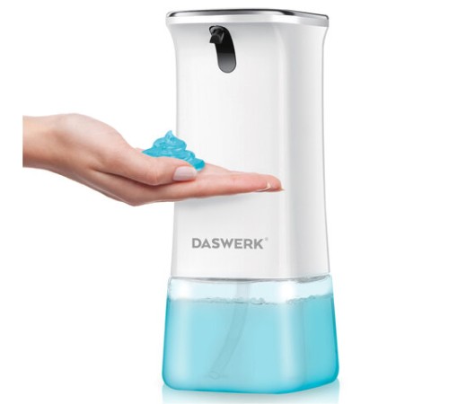 Сенсорный бесконтактный дозатор диспенсер для жидкого мыла/средства для посуды, 350 мл, DASWERK (ДАСВЕРК), 607845