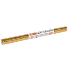 Самоклеящаяся пленка, алюминиевая фольга защитная для кухни/дома, 0,6х3 м, золото, узор, DASWERK (ДАСВЕРК), 607847