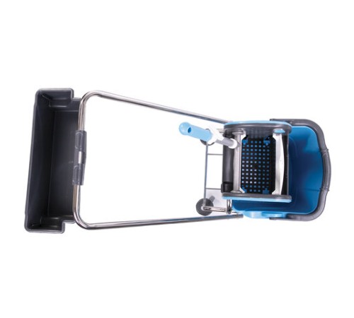 Тележка уборочная, 1 съемное ведро 25 л, механический отжим, корзина, BRABIX, Турция, 607902