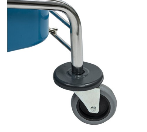 Тележка уборочная, 1 съемное ведро 25 л, механический отжим, корзина, BRABIX, Турция, 607902