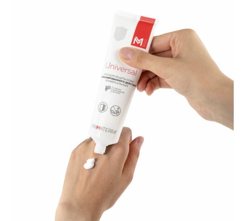 Крем защитный 100 мл M SOLO UNIVERSAL для кожи от водорастворимых и водонерастворимых загрязнений, 8790