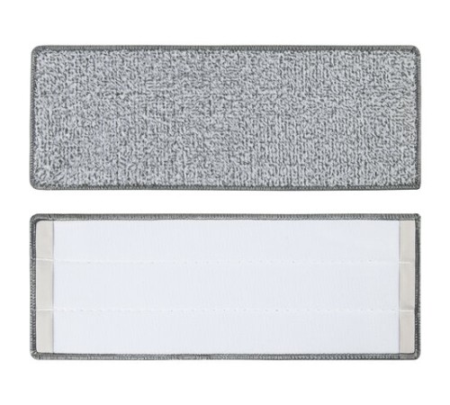 Швабра с отжимом и ведром 11л/9л, двухкамерное, ProClean, насадка из микрофибры карманы с 2-х сторон, белый, LAIMA, 607979