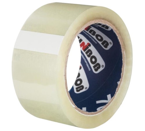 Клейкая лента упаковочная UNIBOB 700 суперклейкая 48 мм х 66 м, прозрачная, толщина 47 микрон, 29895