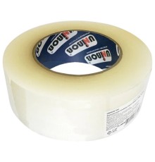 Клейкая лента упаковочная 48 мм х 198 м UNIBOB 600, прозрачная, толщина 45 микрон, 83412