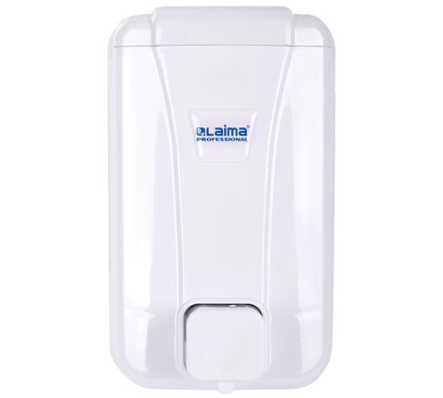 Дозатор для жидкого мыла LAIMA PROFESSIONAL LSA, НАЛИВНОЙ, объем 1 л, цвет белый, 607995, 3430-0