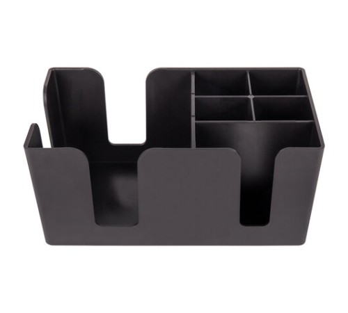 Подставка органайзер барный (шесть отделений) для салфеток, сахара, размешивателей, зубочисток, трубочек, ложечек, LAIMA, 608100