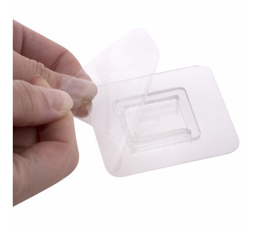 Ершик для унитаза силиконовый FLAT TYPE (плоский) напольный / настенный с креплением, LAIMA, 608131