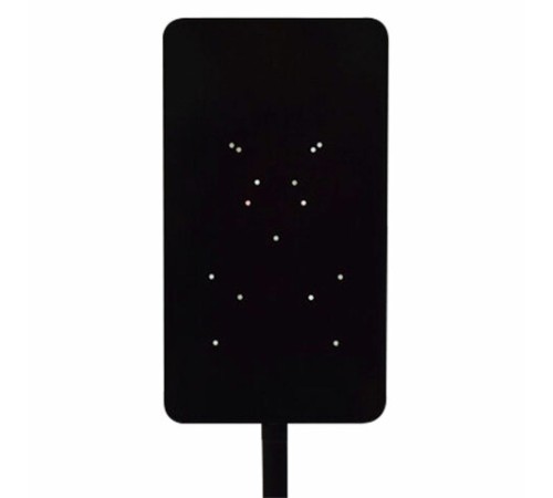 Стойка для дозатора антисептика и мыла, высота 1,4 м, сталь, черная, СД-1, СД-1Ч