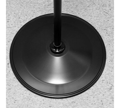 Стойка для дозатора антисептика и мыла, высота 1,4 м, сталь, черная, СД-1, СД-1Ч