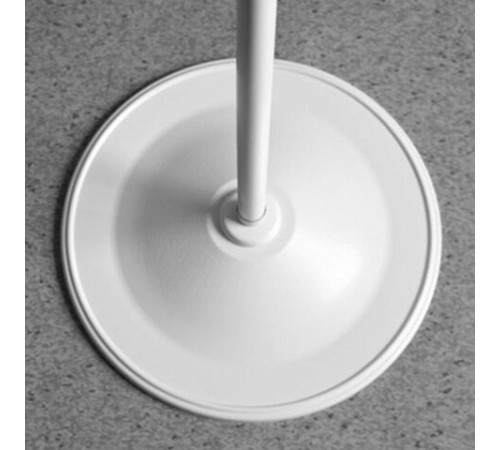 Стойка для дозатора антисептика и мыла, высота 1,4 м, сталь, белая, СД-1, СД-1Б