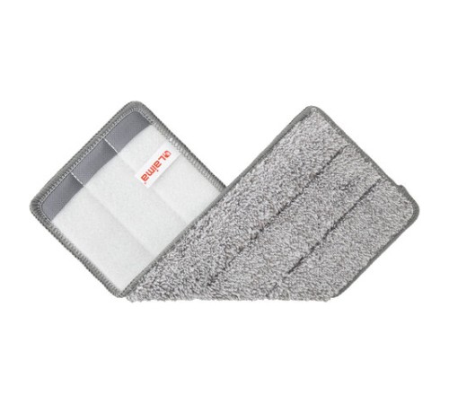 Насадки МОП для швабры (кармашки c 2-х сторон) КОМПЛЕКТ 6 шт., микрофибра, 33х12,5см, LAIMA, 608144