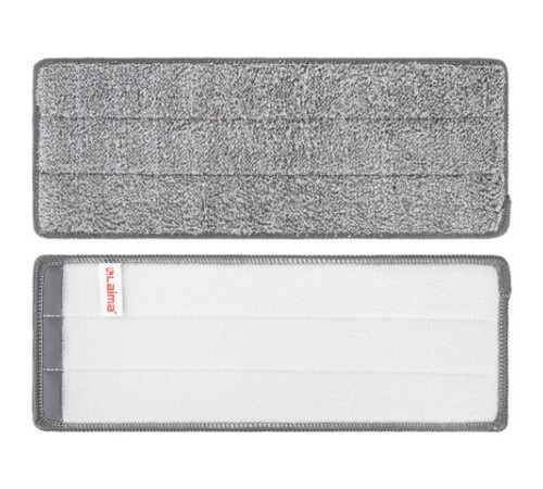 Насадки МОП для швабры (кармашки с 1-й стороны) КОМПЛЕКТ 4 шт., микрофибра, 33х12,5 см, LAIMA, 608145