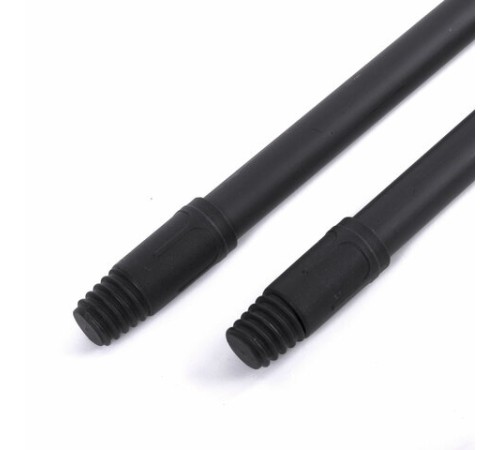 Совок для мусора + щетка, рукоятки 80 см пластик, синий, 