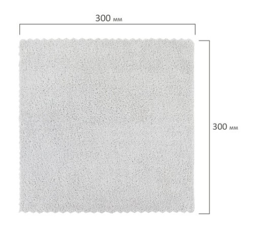 Салфетки из МИКРОФИБРЫ 30х30 см, КОМПЛЕКТ 3 шт., ULTRASONIC GREY COLOUR, 220 г/м2, LAIMA HOME, 608217