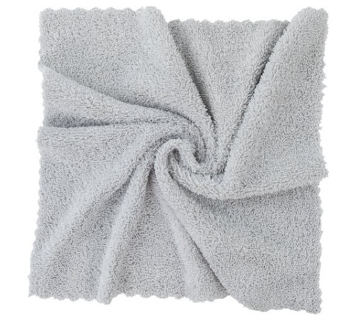 Салфетки из МИКРОФИБРЫ 30х30 см, КОМПЛЕКТ 3 шт., ULTRASONIC GREY COLOUR, 220 г/м2, LAIMA HOME, 608217