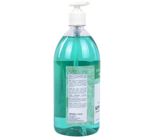 Мыло-крем жидкое с АНТИБАКТЕРИАЛЬНЫМ ЭФФЕКТОМ 1 л ЗОЛОТОЙ ИДЕАЛ 
