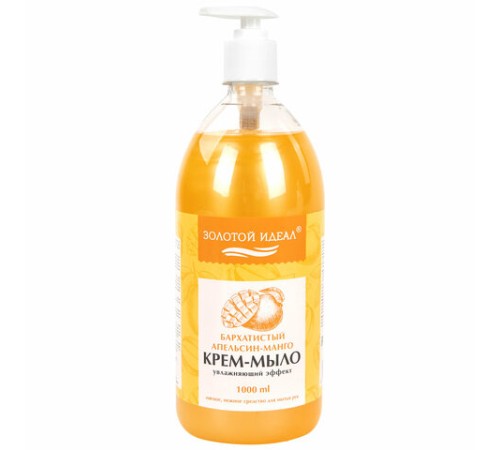 Мыло-крем жидкое 1 л ЗОЛОТОЙ ИДЕАЛ 