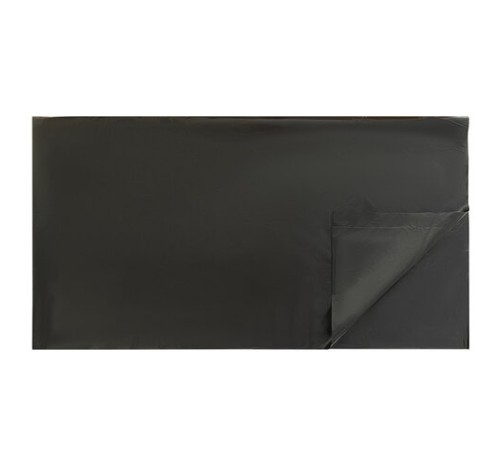 Мешки для мусора 120 л, черные, в пачке 50 штук, прочные, ПВД 28 мкм, 70х110 см, 608326