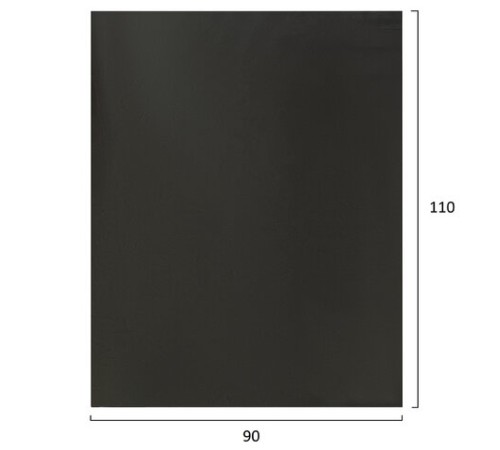 Мешки для мусора 160 л, черные, в пачке 50 штук, прочные, ПВД 35 мкм, 90х110 см, 608327