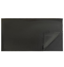 Мешки для мусора 240 л, черные, в пачке 50 штук, прочные, ПВД 43 мкм, 100х140 см, 608329