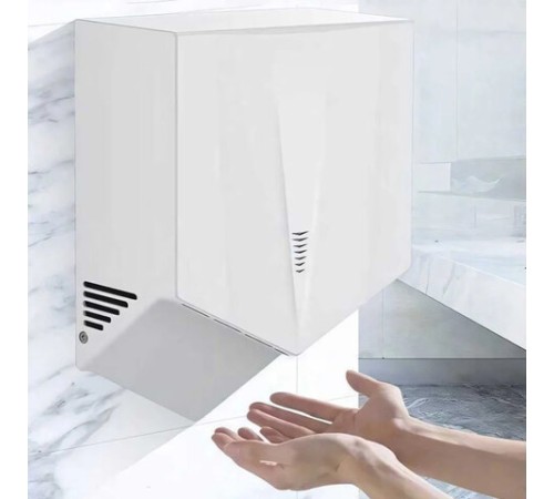 Сушилка для рук KSITEX М-2020W JET, 1300 Вт, пластик, белая