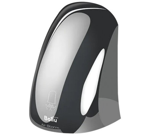Сушилка для рук BALLU BAHD-1000AS Chrome, 1000 Вт, пластик, хром