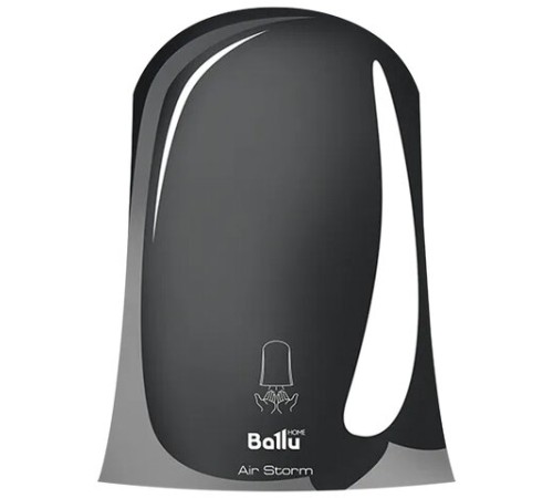 Сушилка для рук BALLU BAHD-1000AS Chrome, 1000 Вт, пластик, хром